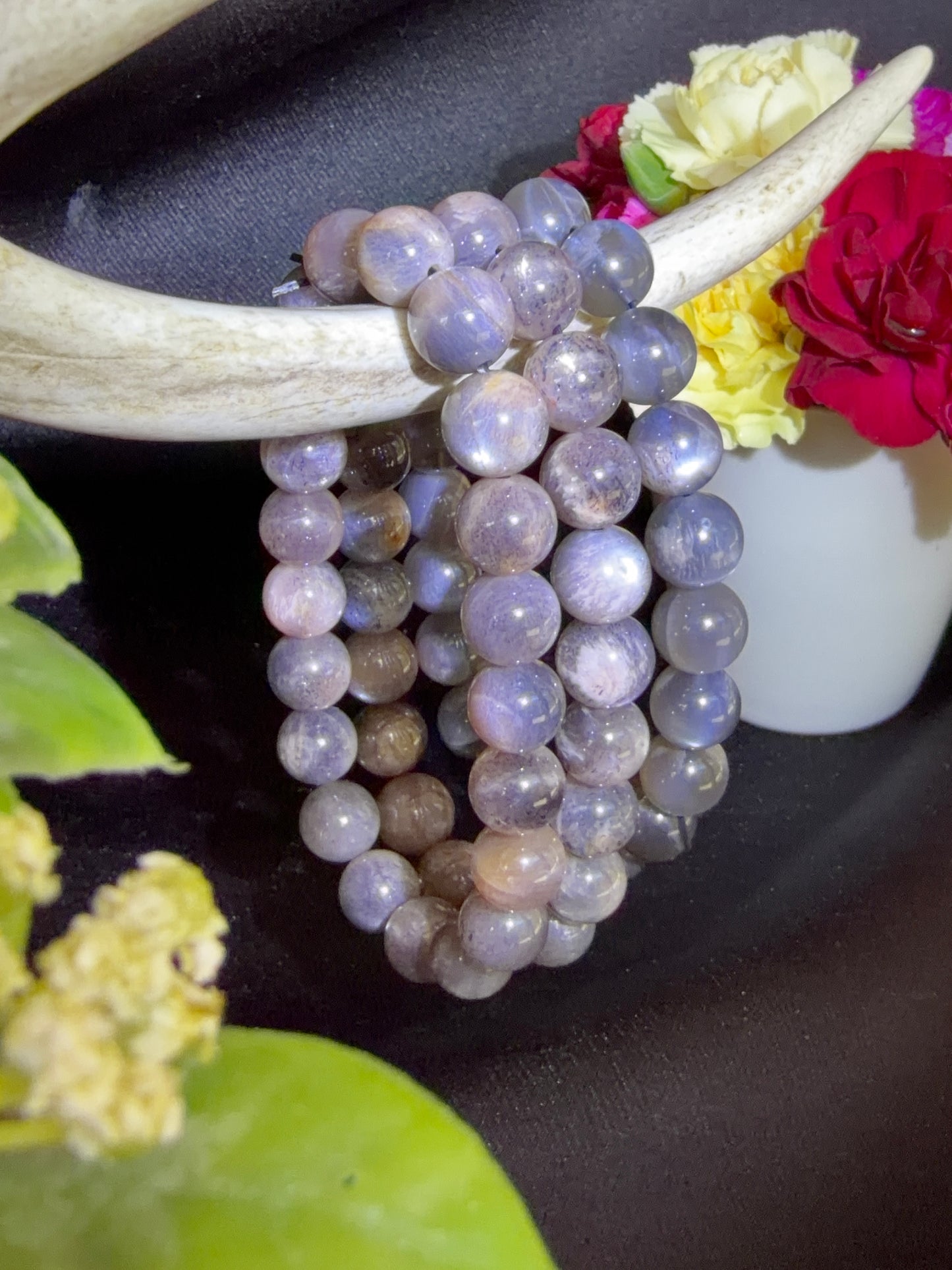 Backbone Sunstone Bracelets