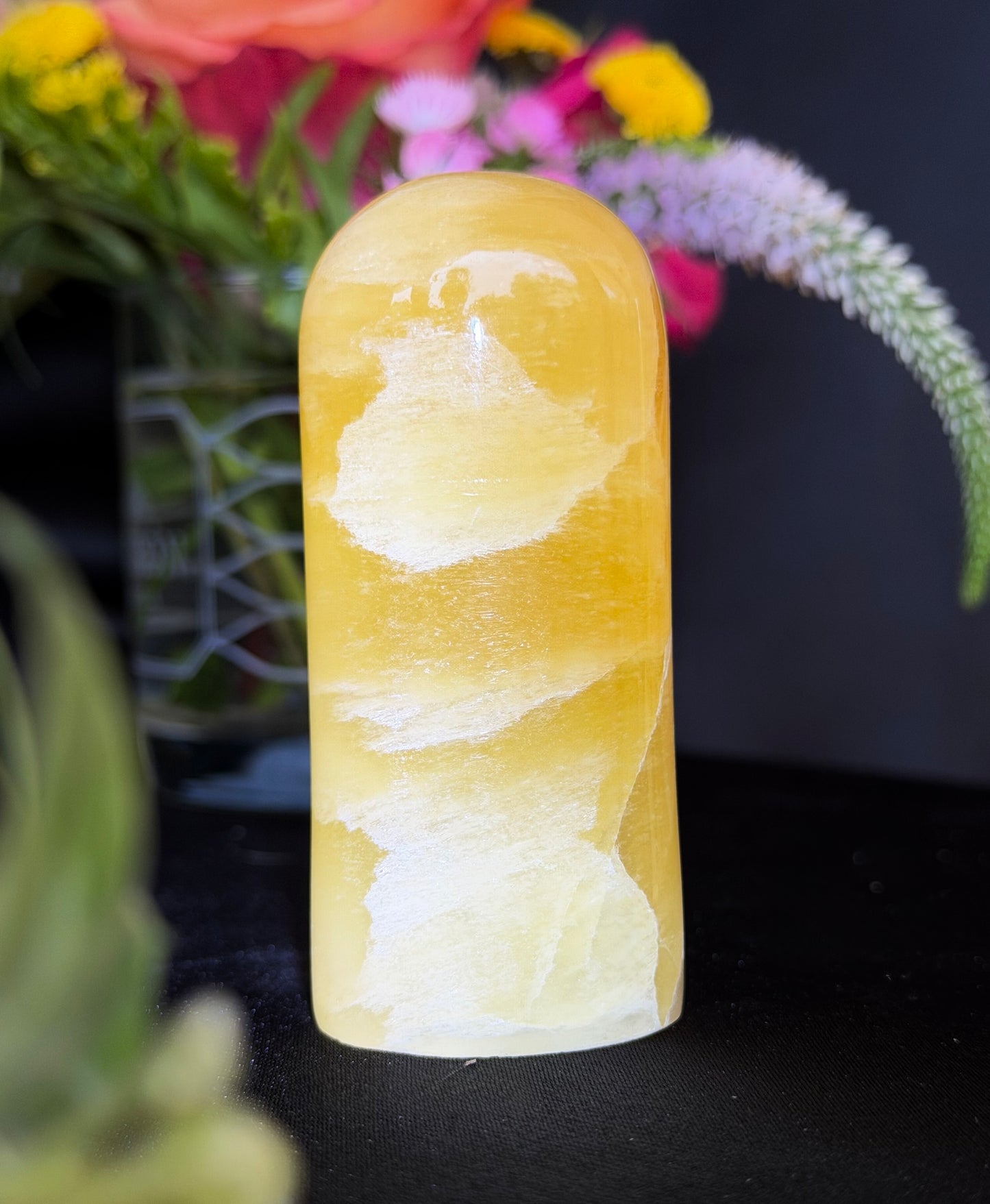 Orange Calcite Freeform