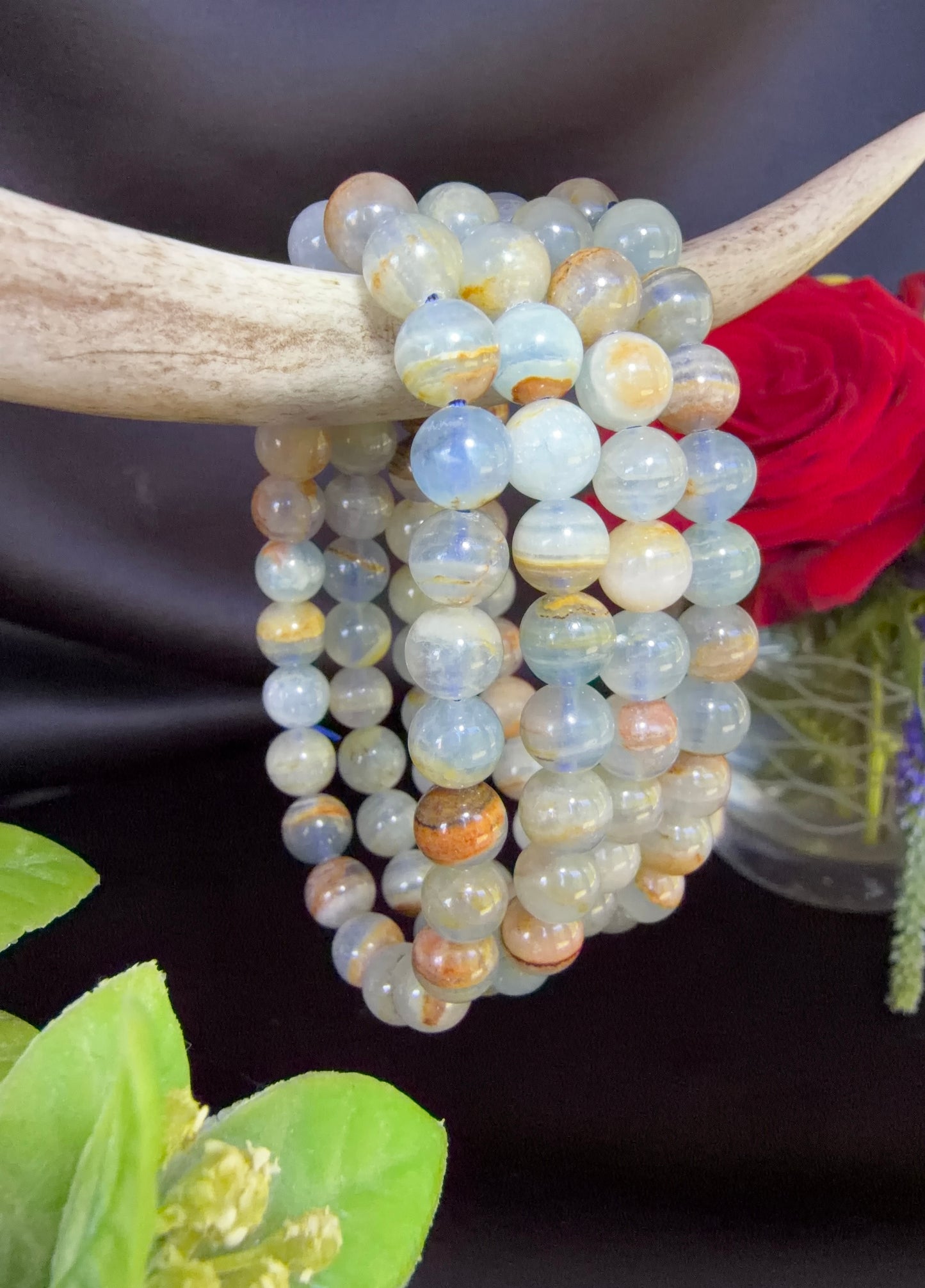 Blue Onyx Bracelets