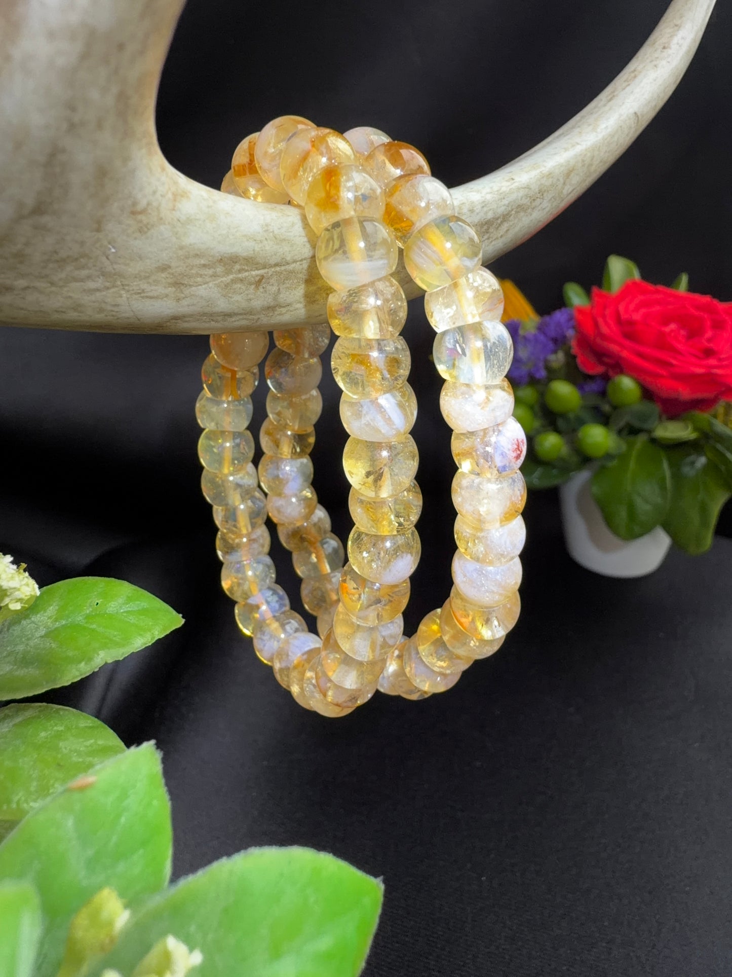 Citrine Squiggly Bracelet