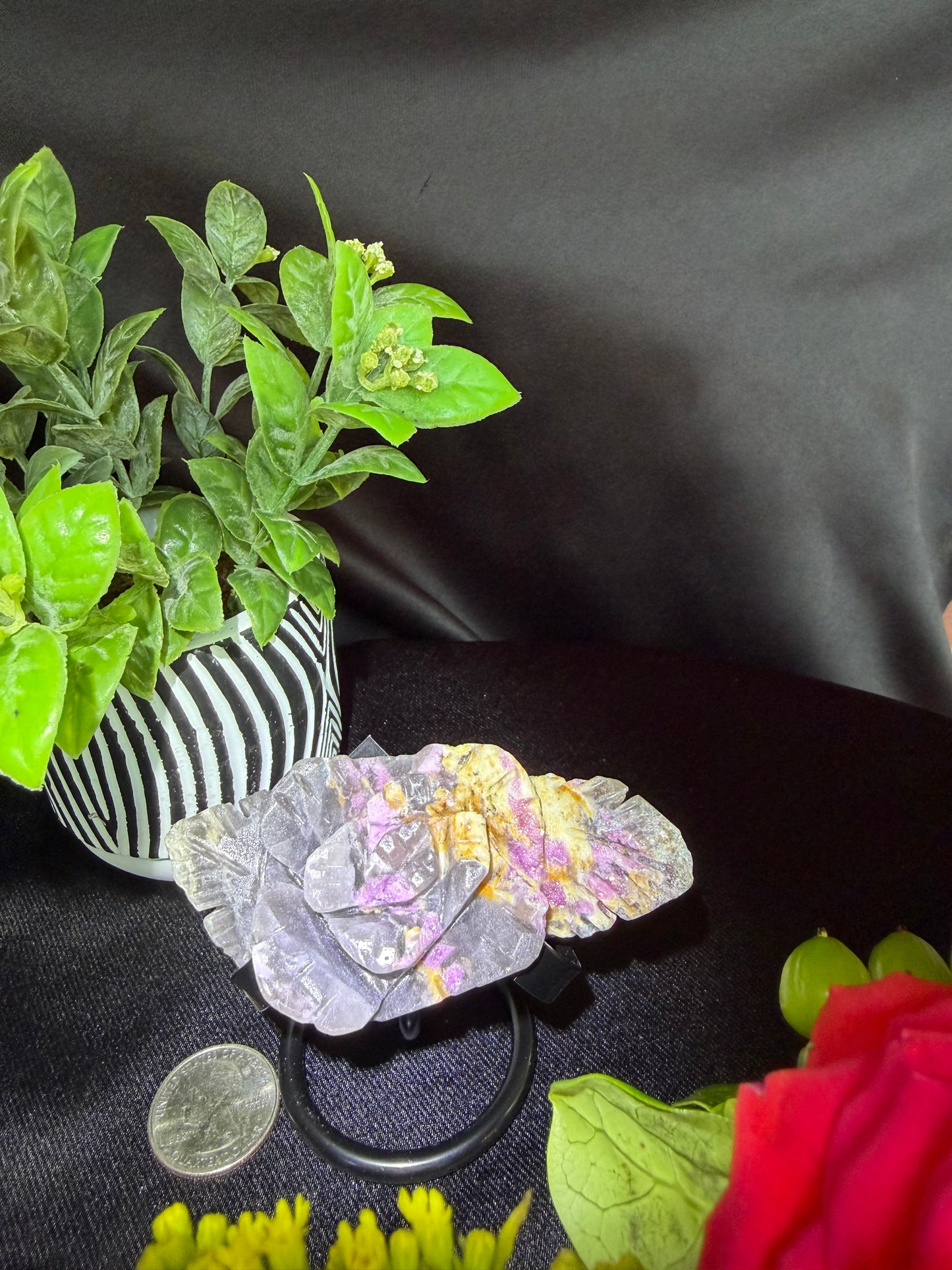 Pink Tourmaline Flower