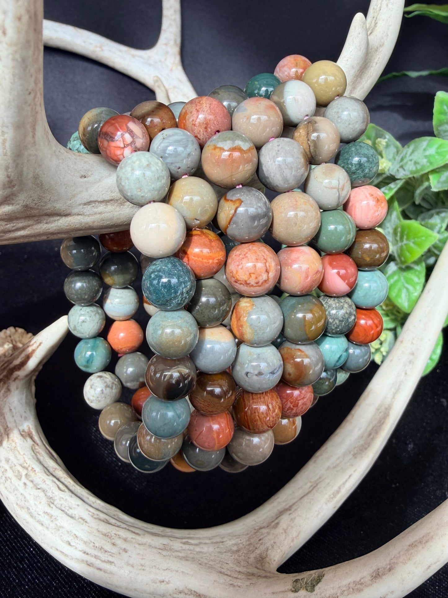 Polychrome Jasper Bracelets