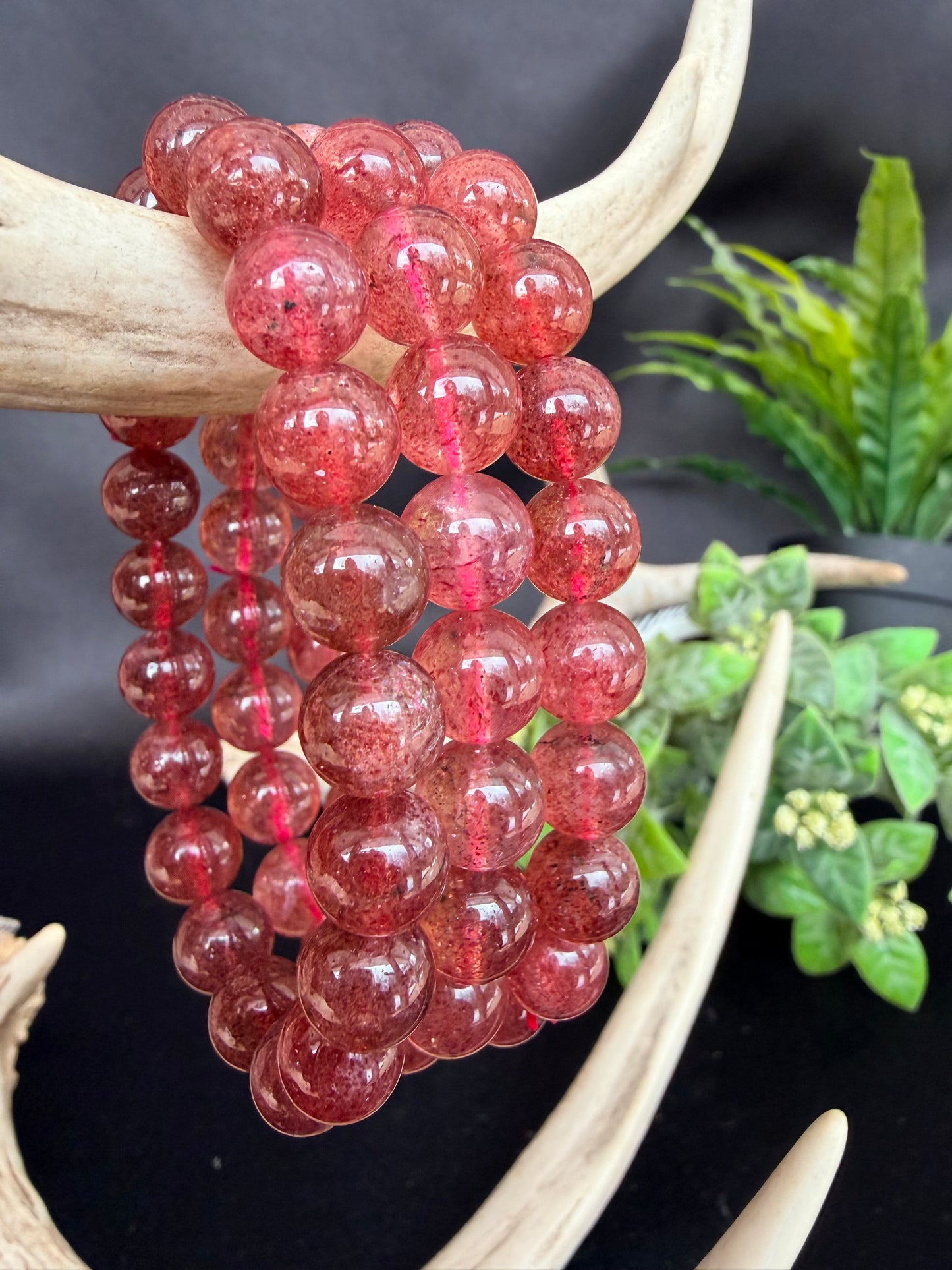 Strawberry Quartz Bracelets