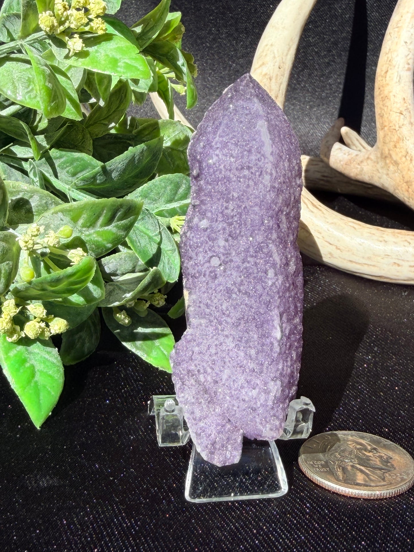 Fluorite coated Quartz S | Inner Mongolia
