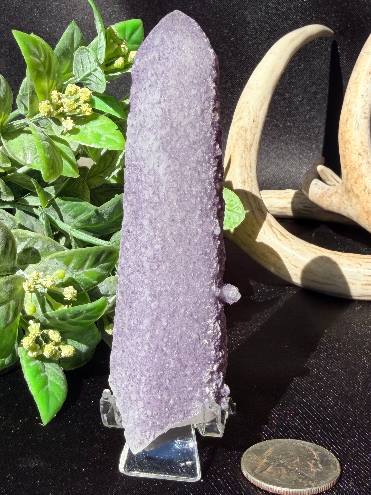 Fluorite coated Quartz W | Inner Mongolia