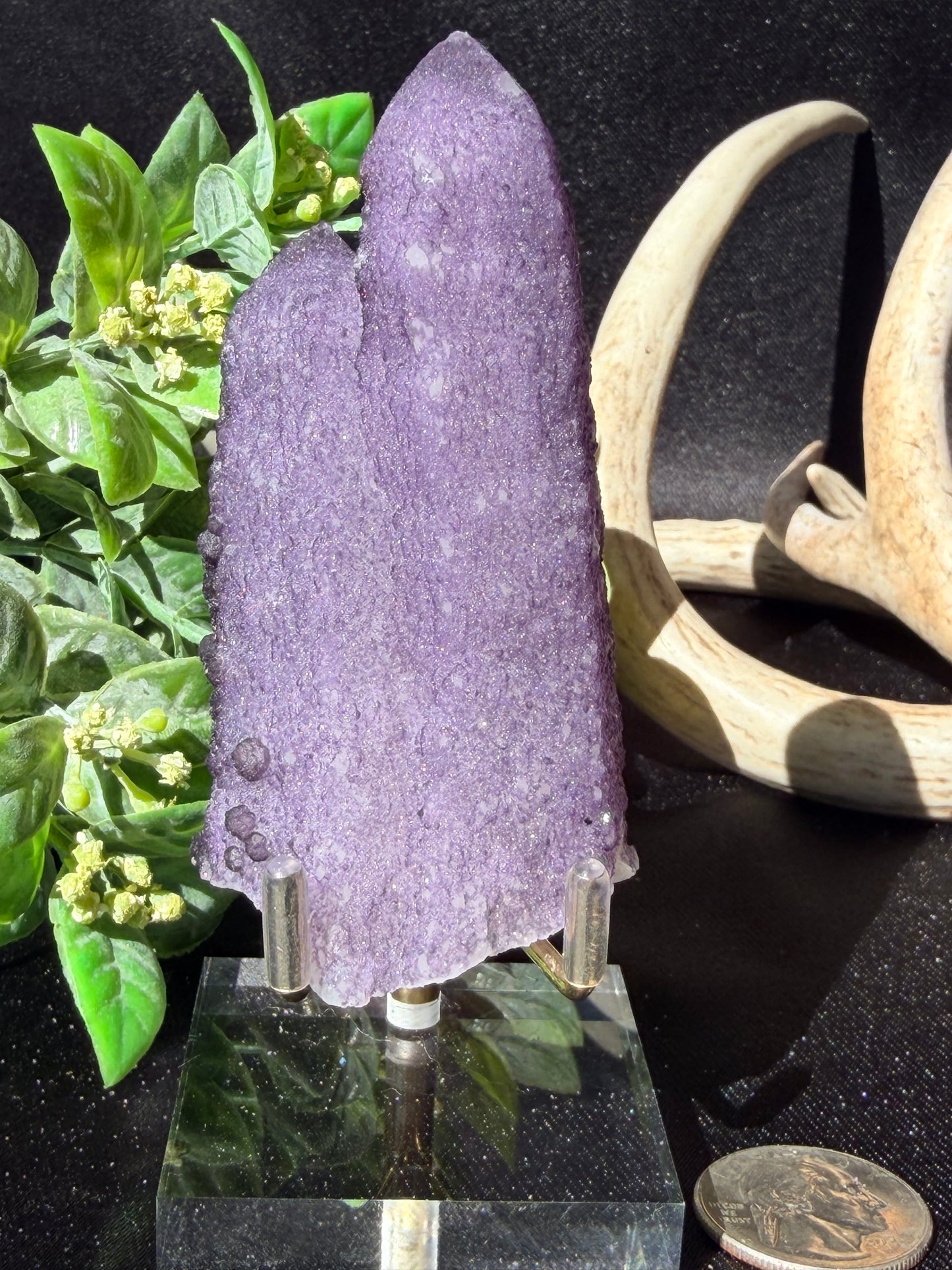 Fluorite coated Quartz AA | Inner Mongolia