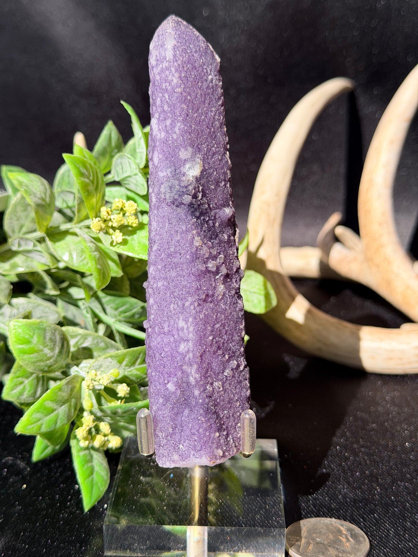 Fluorite coated Quartz Y | Inner Mongolia