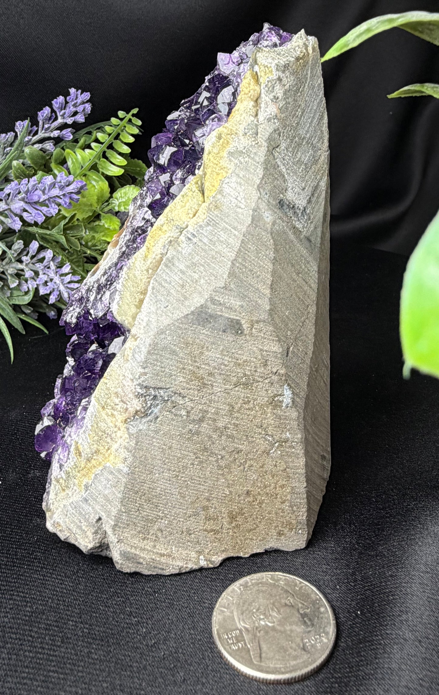 Uruguayan Amethyst Cut Base Q
