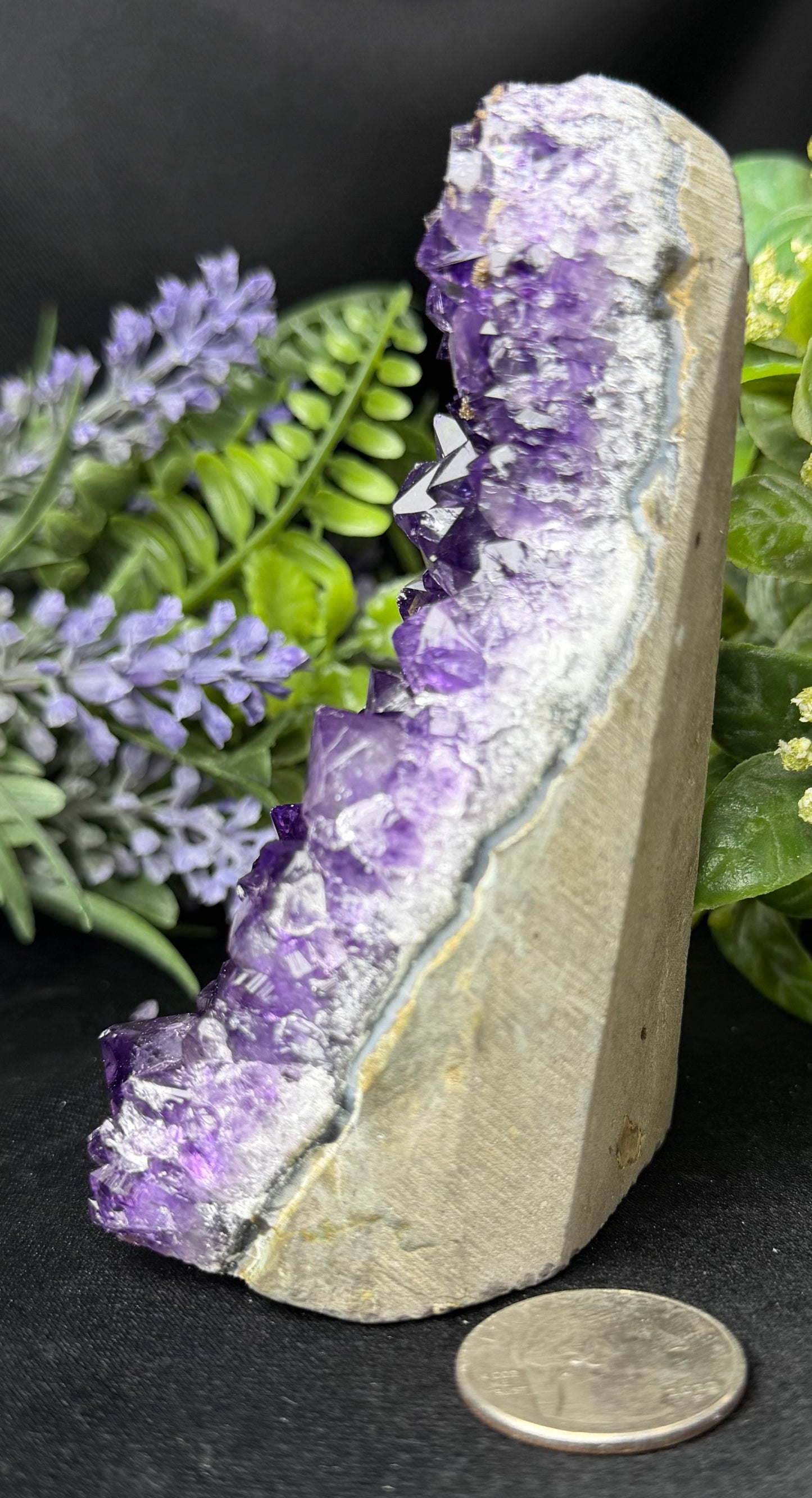 Uruguayan Amethyst Cut Base M