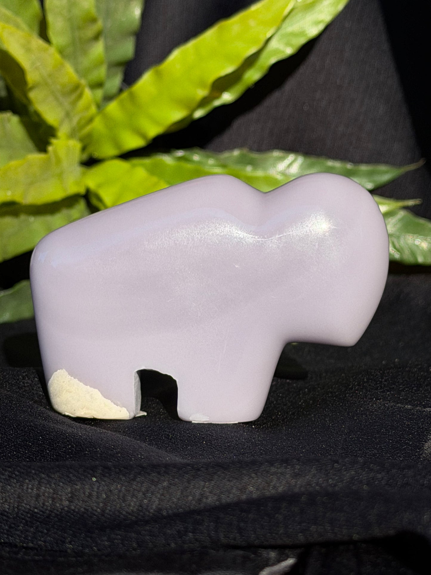Lavender Fluorite Bison A - small