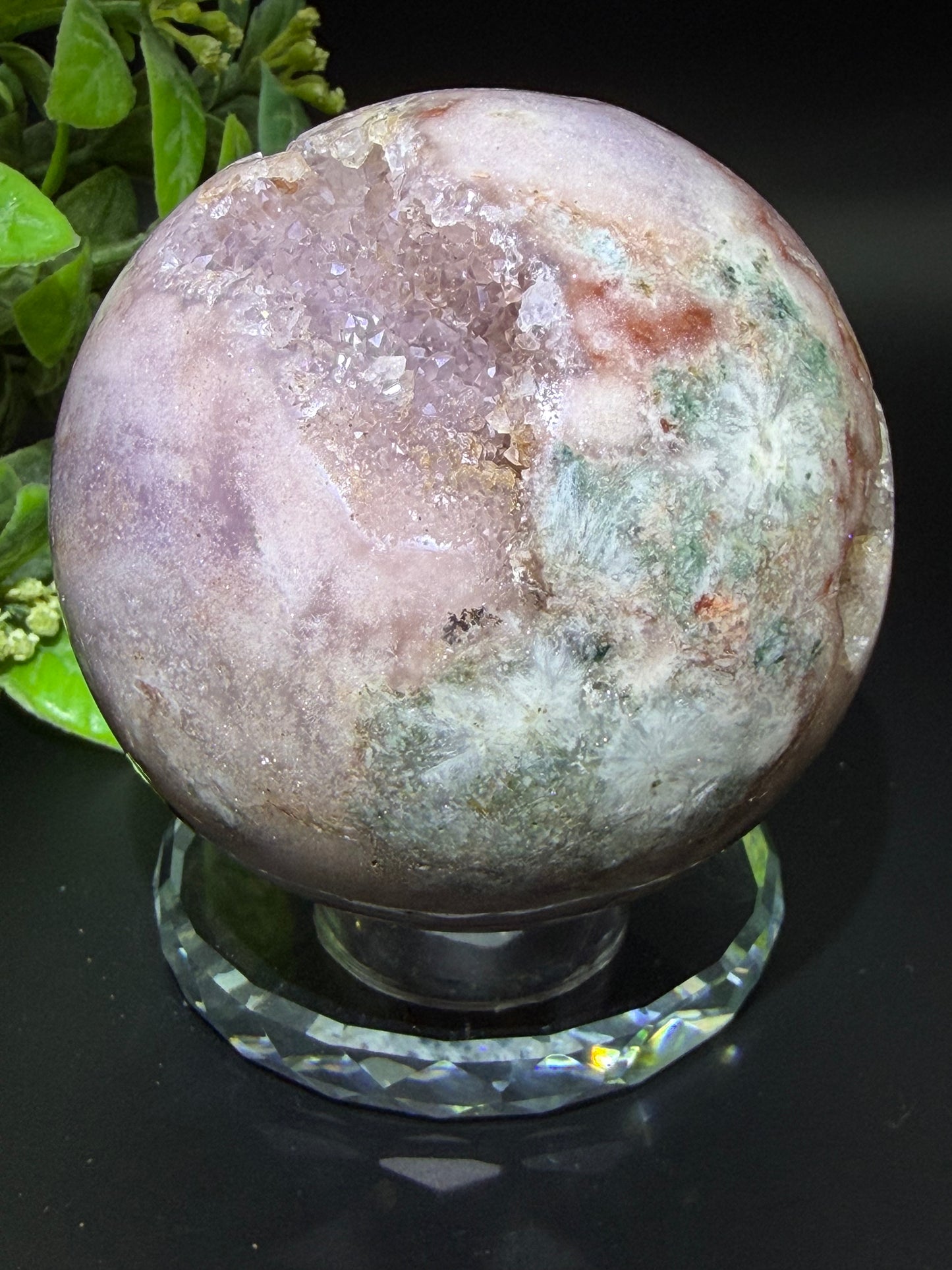 Pink Amethyst Sphere