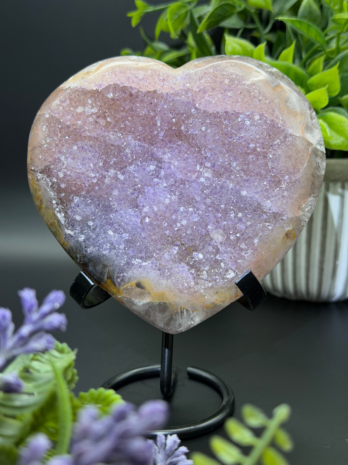 Amethyst Heart S