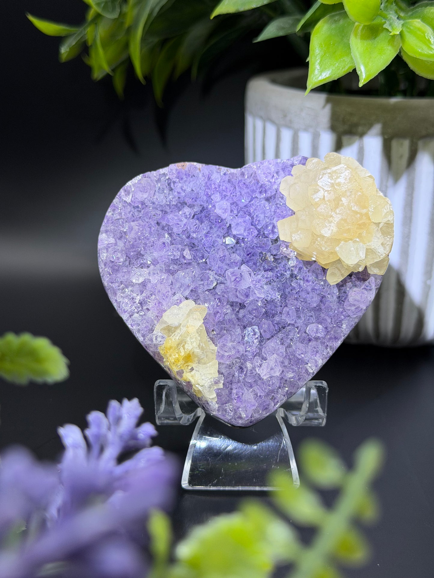 Amethyst Heart M