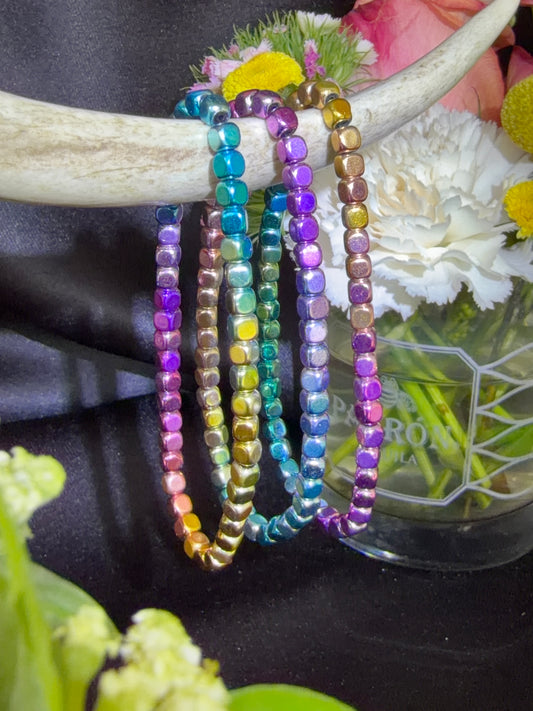 Hematite Electroplated Bracelets