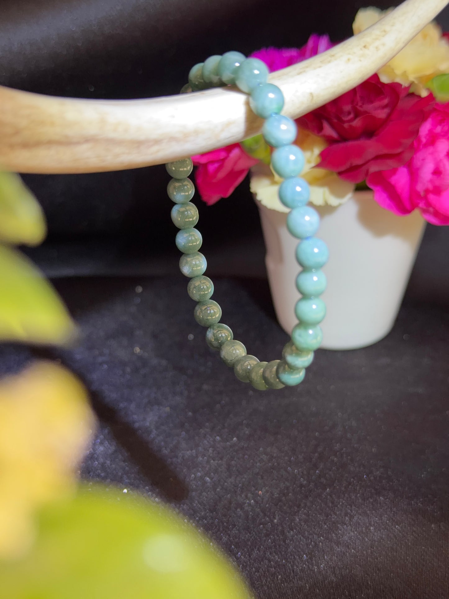 Blue Water Jade Bracelet