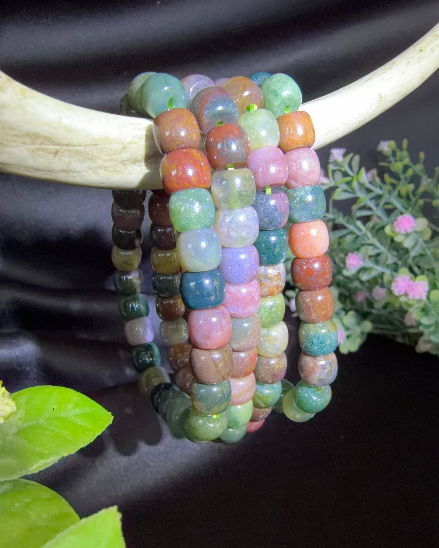 Sea Jasper Abacus Bracelets
