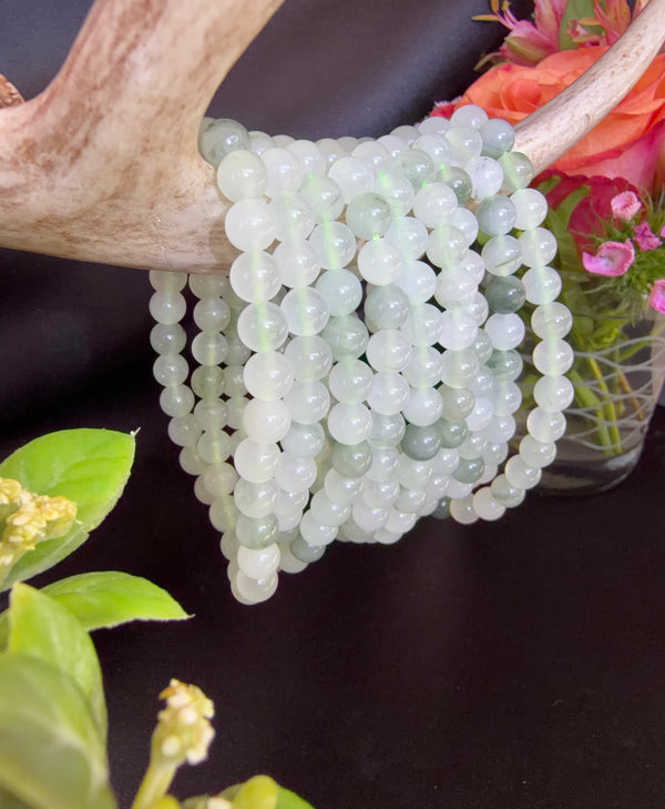 Triple Ice Jade Bracelets
