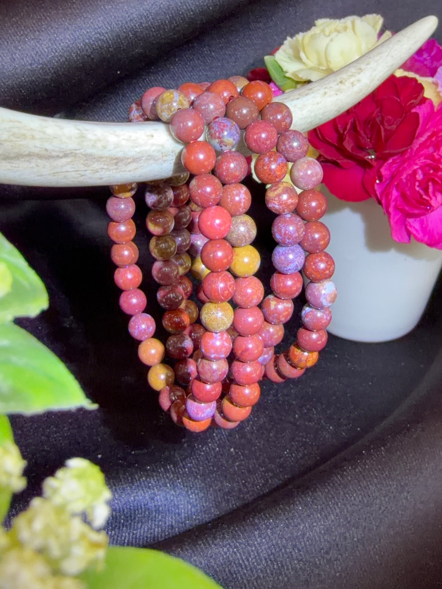 Zanguo Red Agate Bracelets