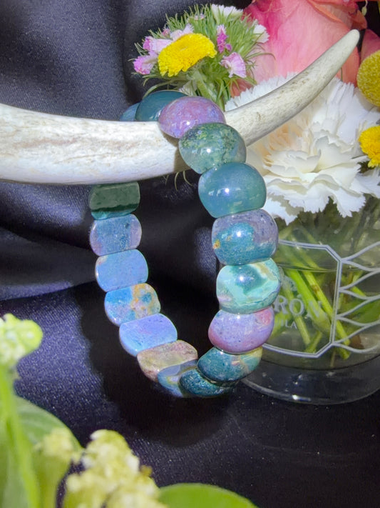 Sea Jasper Soft Bangle