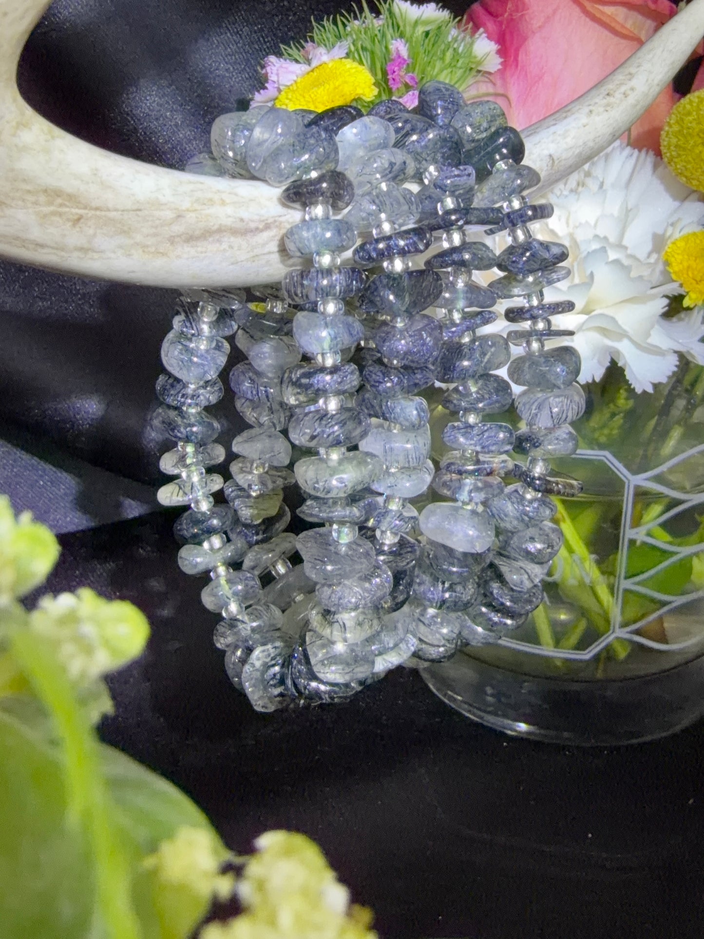 Green Rutile Bracelets