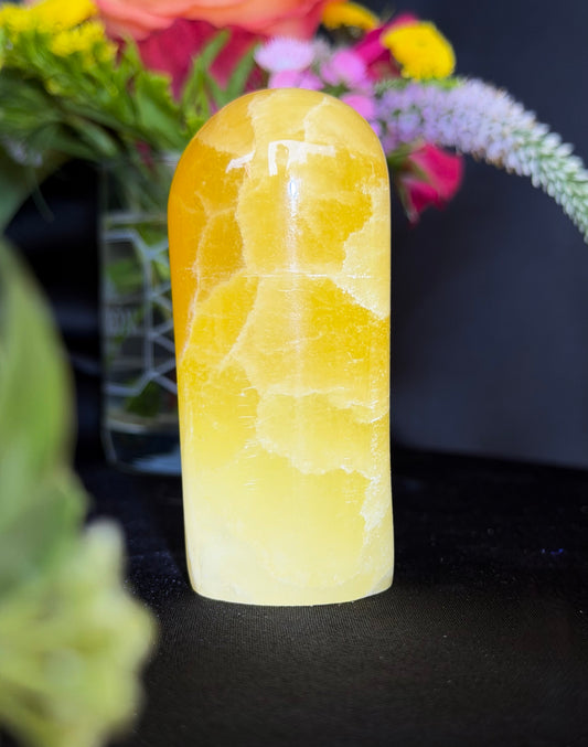 Orange Calcite Freeform