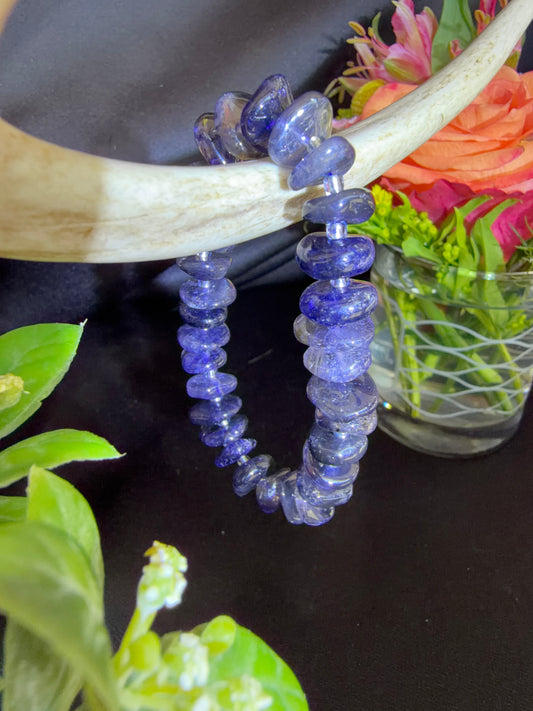 Iolite Donut Bracelets