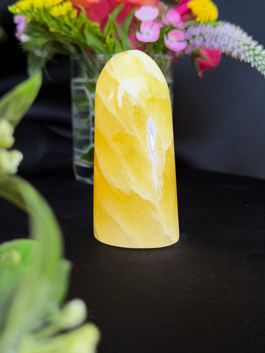 Orange Calcite Freeform