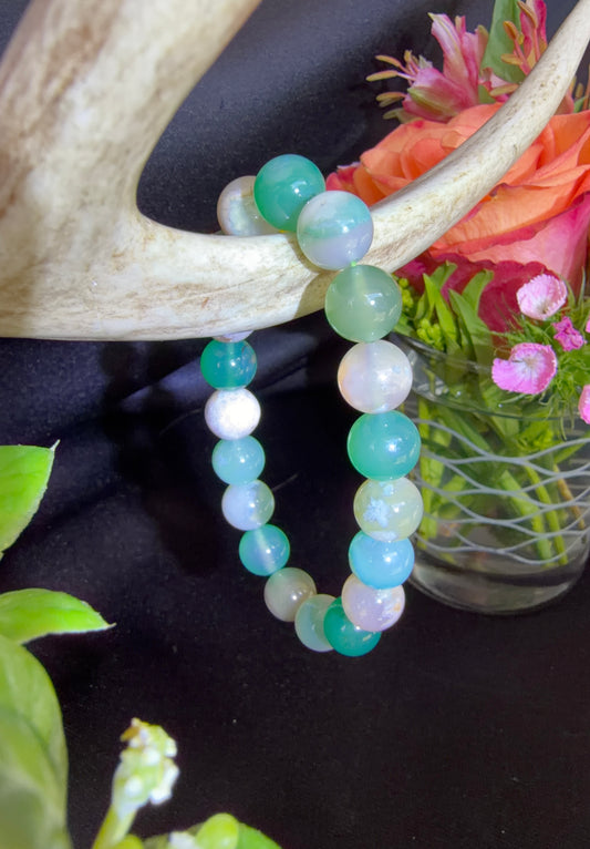 Green Agate Bracelets