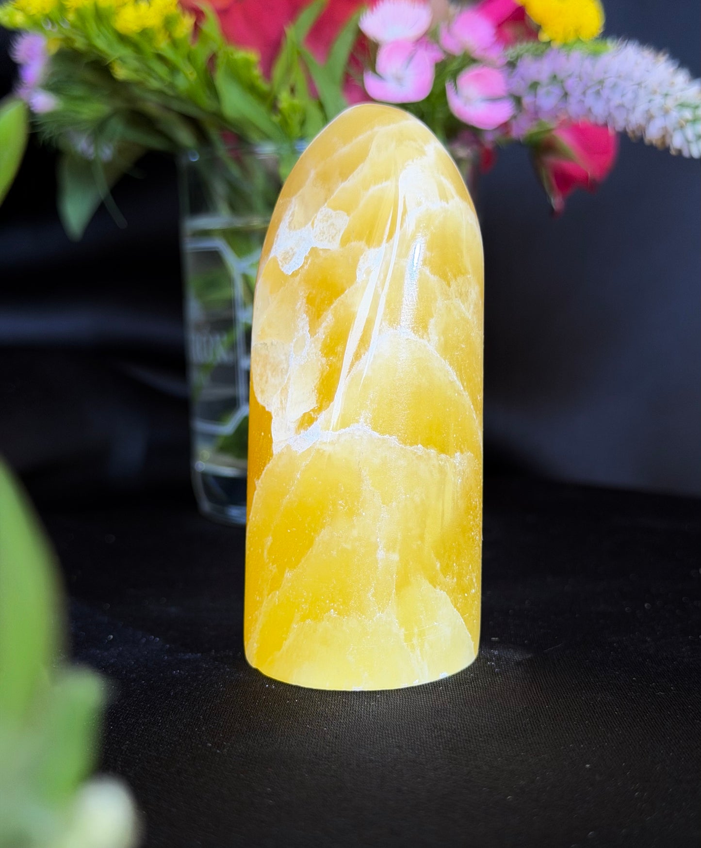 Orange Calcite Freeform