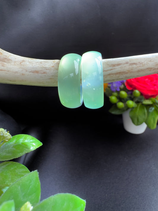 Green Agate Rings