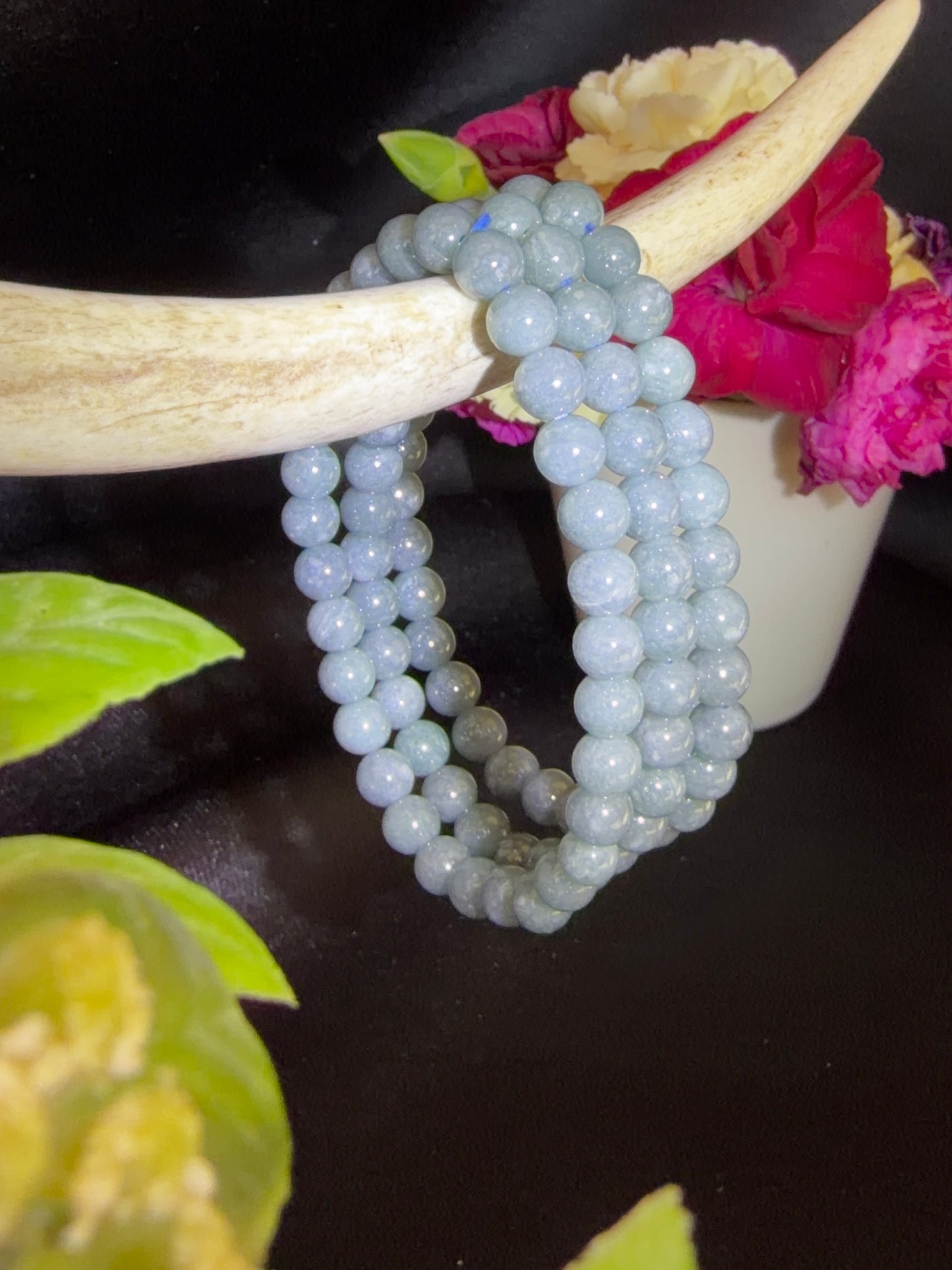 Blue Water Jade Bracelets