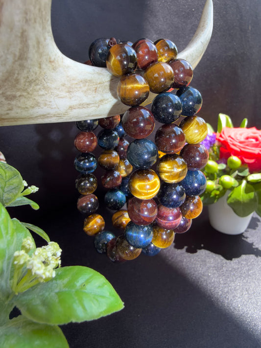 Multi-Colored Tigers Eye Bracelets