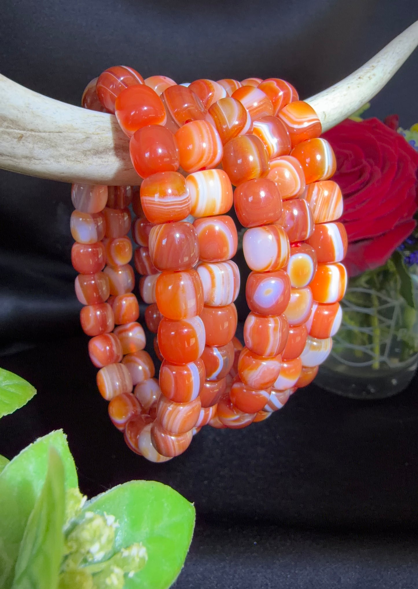 Sardonyx Abacus Bracelets
