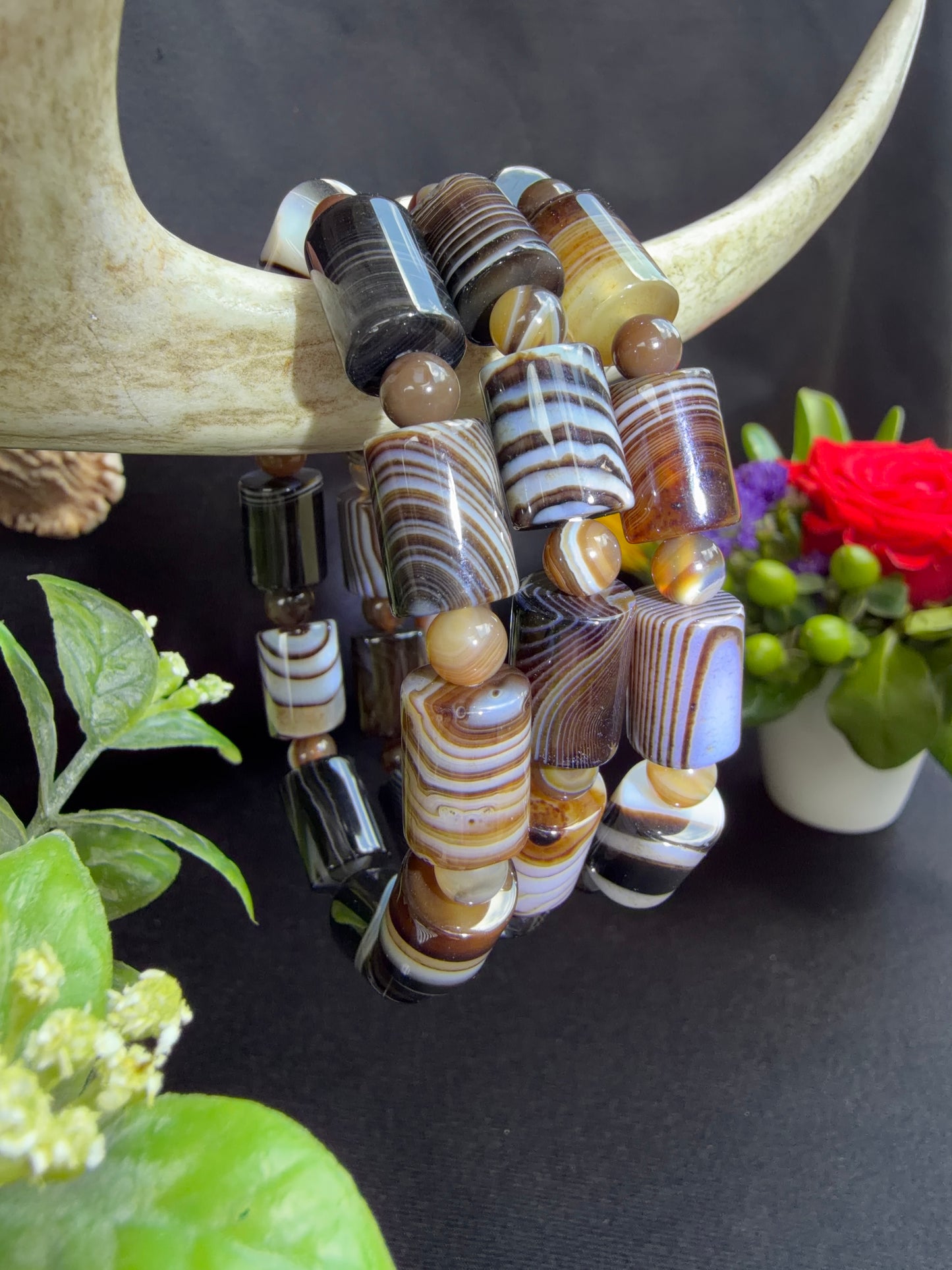 Coffee Agate Bracelets