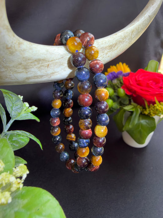 Mixed Tigers Eye Bracelets
