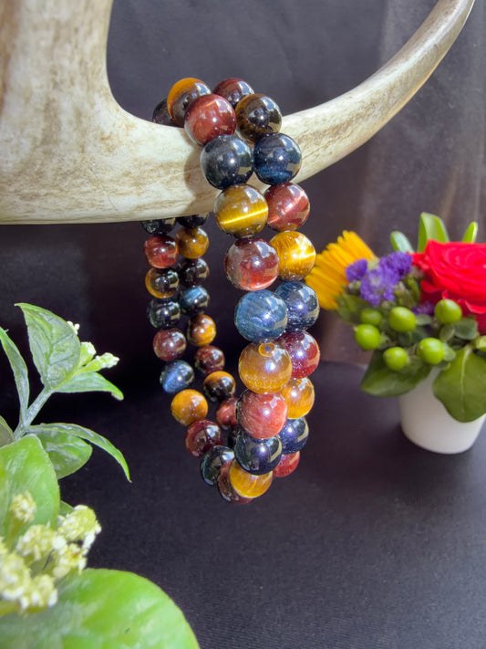 Multi-Colored Tigers Eye Bracelets
