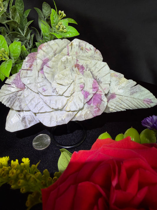 Pink Tourmaline Flower