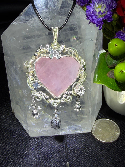 Rose Quartz Pendant