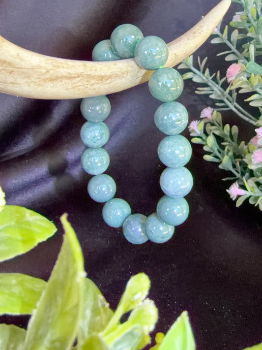 Blue Water Jade Bracelet