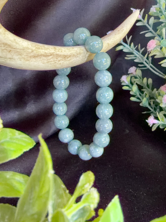 Blue Water Jade Bracelet