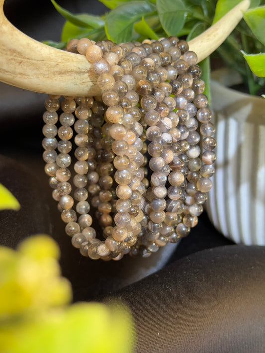 Backbone Sunstone Triple Bracelets