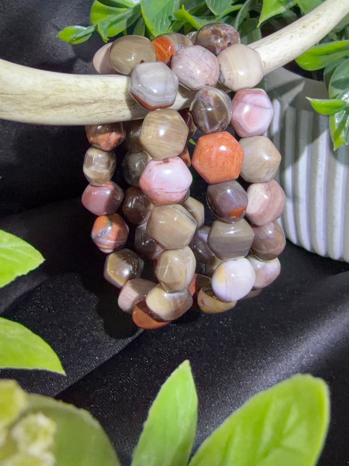 Petrified Wood Bracelets
