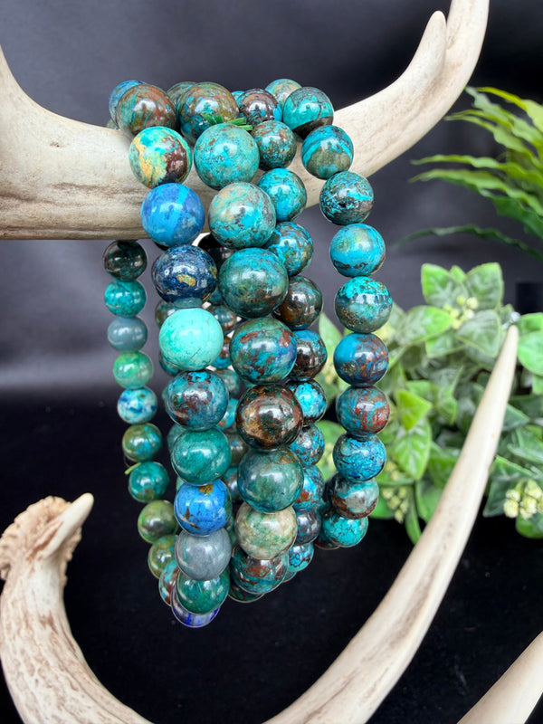 Malachaite/Chrysocolla Bracelets
