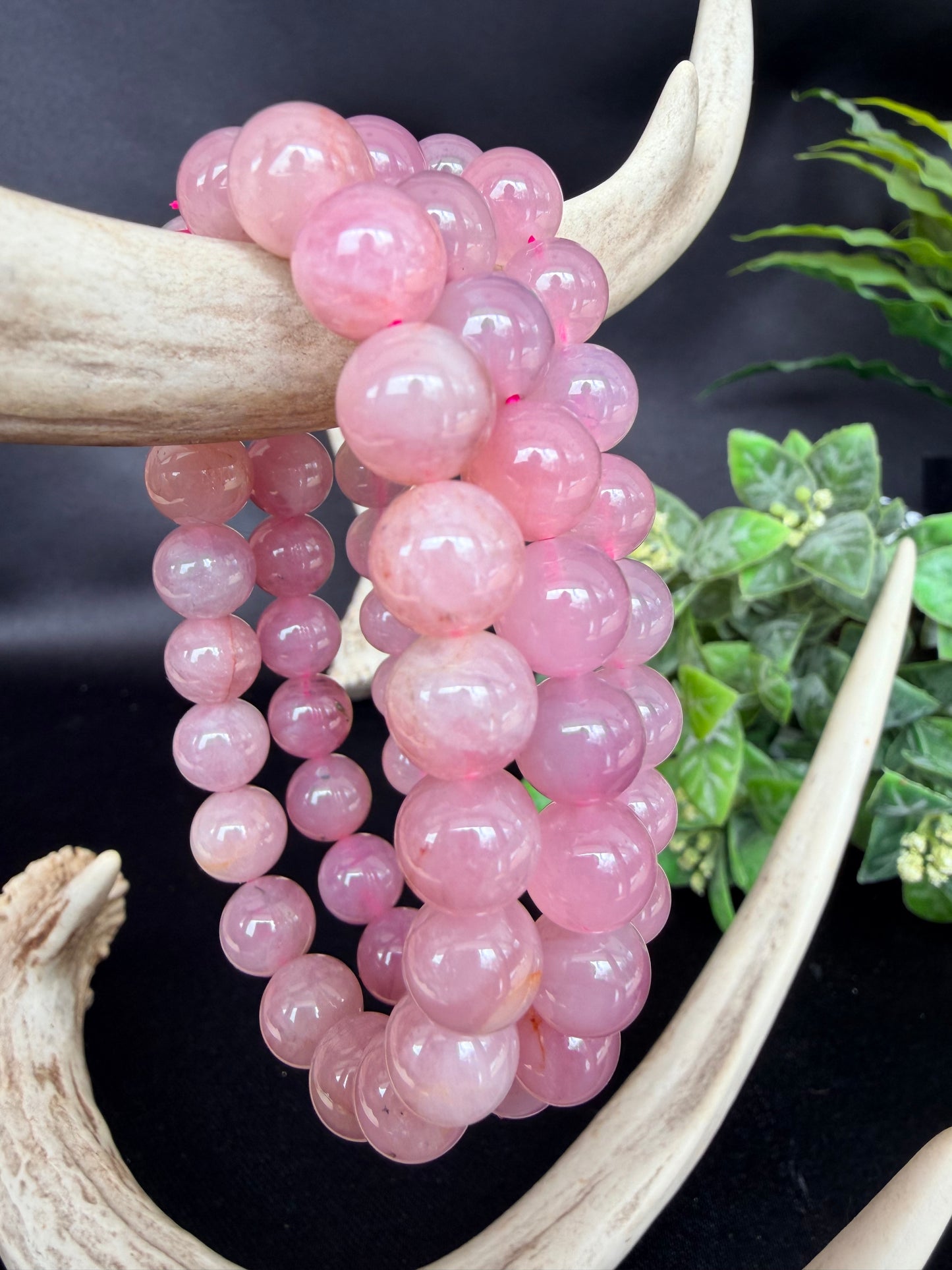 Lavender Rose Quartz Bracelets