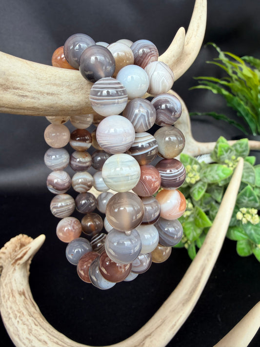 Botswana Agate Bracelets