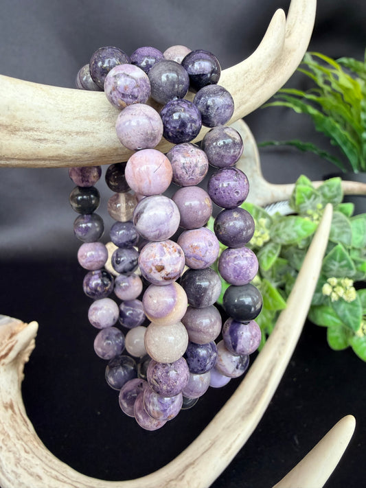 Purple Lepidolite Bracelets