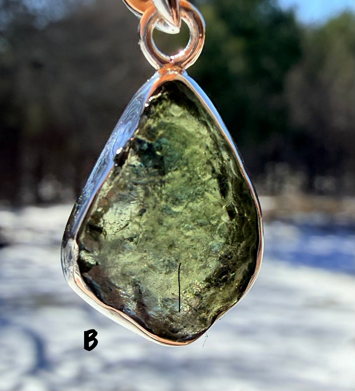 Moldavite Pendants