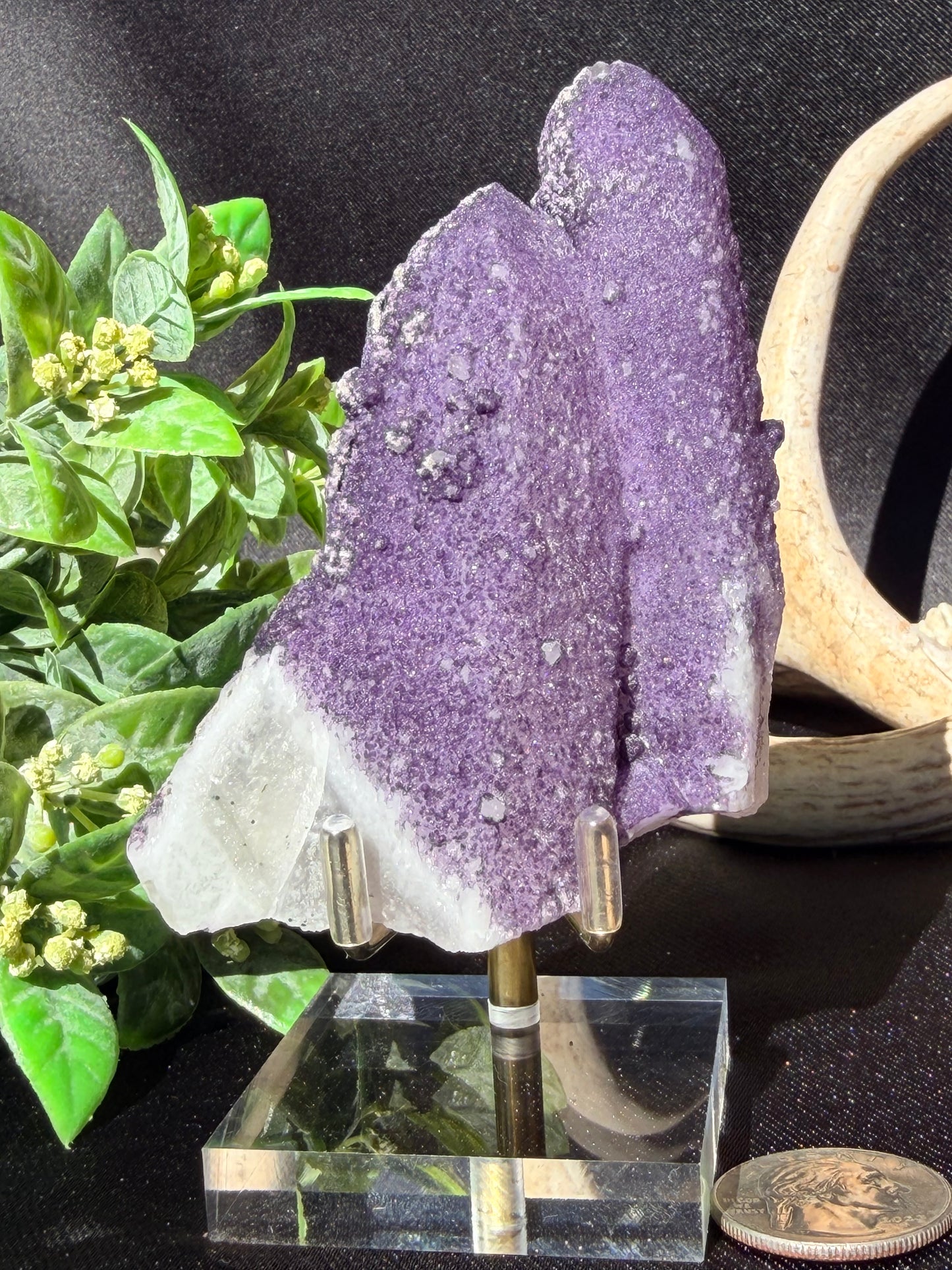 Fluorite coated Quartz C | Inner Mongolia