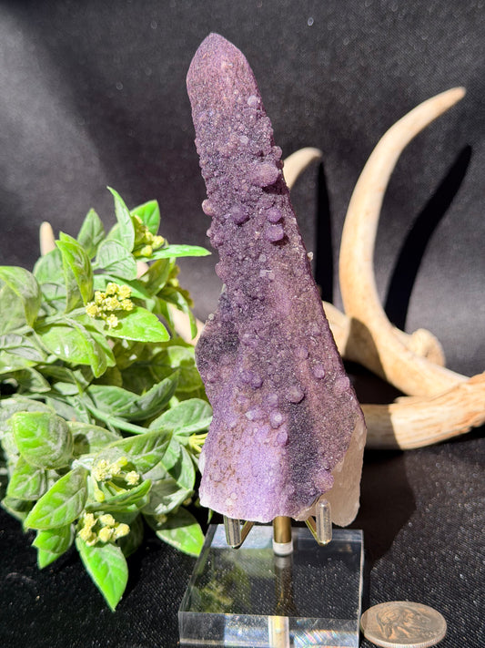 Fluorite coated Quartz B | Inner Mongolia