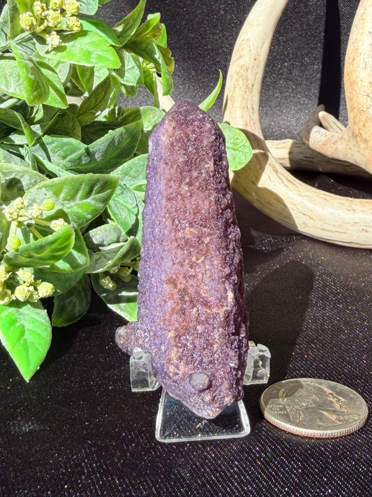 Fluorite coated Quartz U | Inner Mongolia